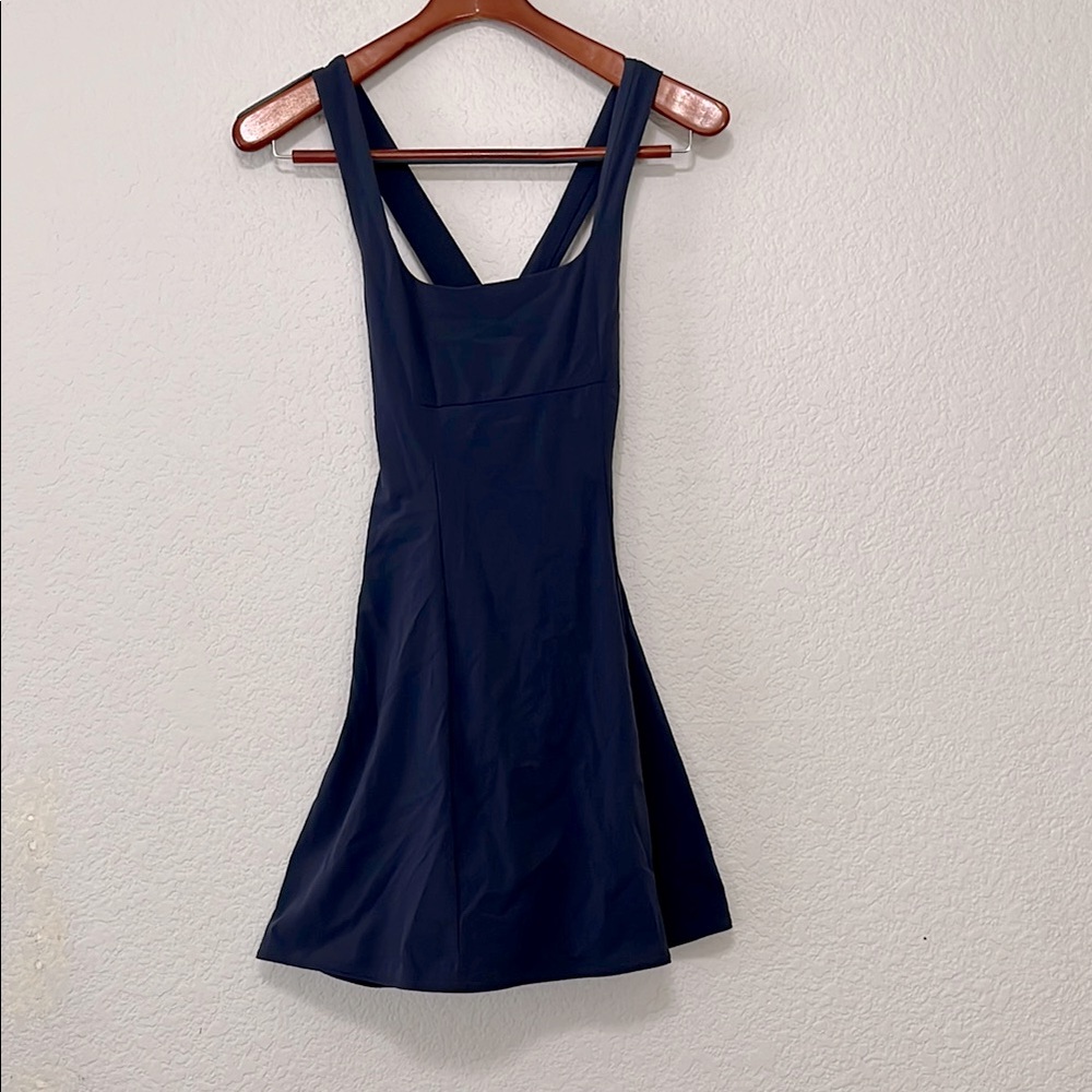 Voices Cross Back Athletic Exercise Dress - Picture 4 of 15